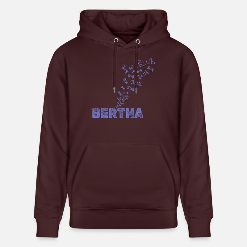Voile Bertha - Sweat à capuche bio CRUISER Stanley/Stella Unisexe - maroon