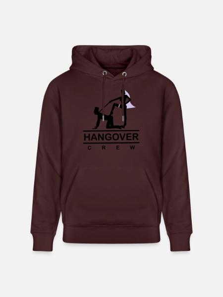 hangover 103 2c - Stanley/Stella Unisex Bio-Hoodie CRUISER - Maroon