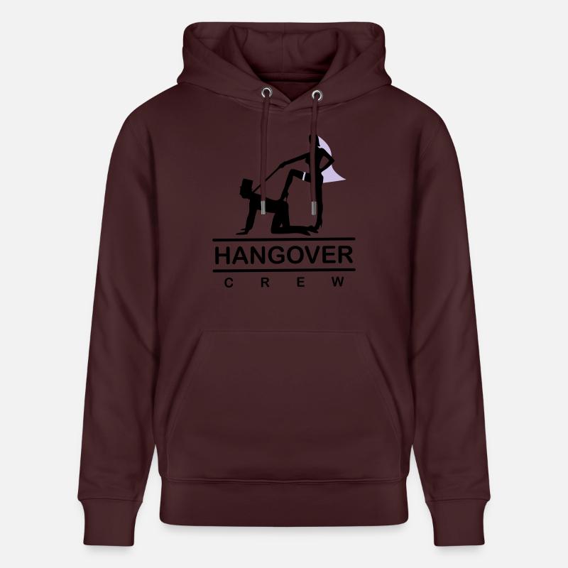 hangover 103 2c - Stanley/Stella Unisex Bio-Hoodie CRUISER  - Maroon