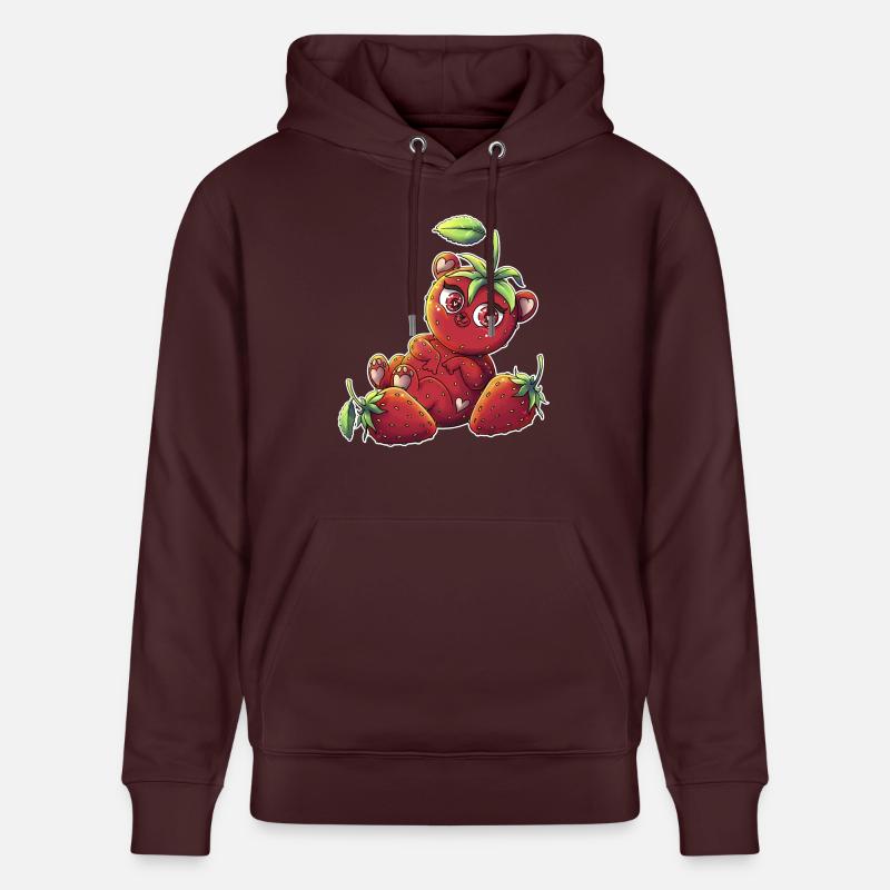 Erdbärchen - Stanley/Stella Unisex Bio-Hoodie CRUISER  - Maroon