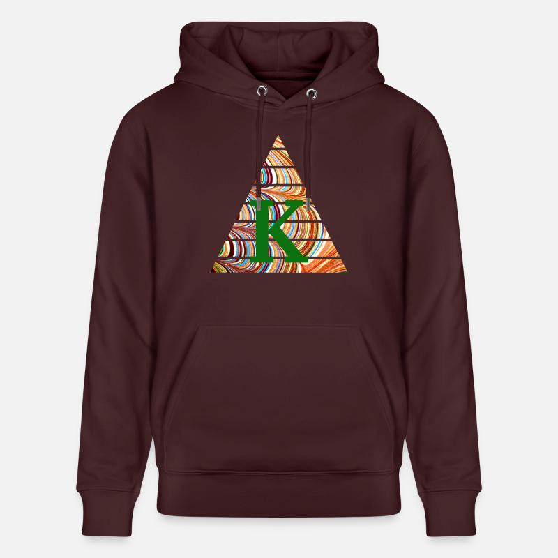 Triangle E 56 K - Sweat à capuche bio CRUISER Stanley/Stella Unisexe - maroon