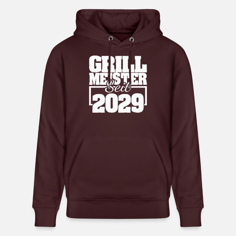 2029 - Sweat à capuche bio CRUISER Stanley/Stella Unisexe - maroon
