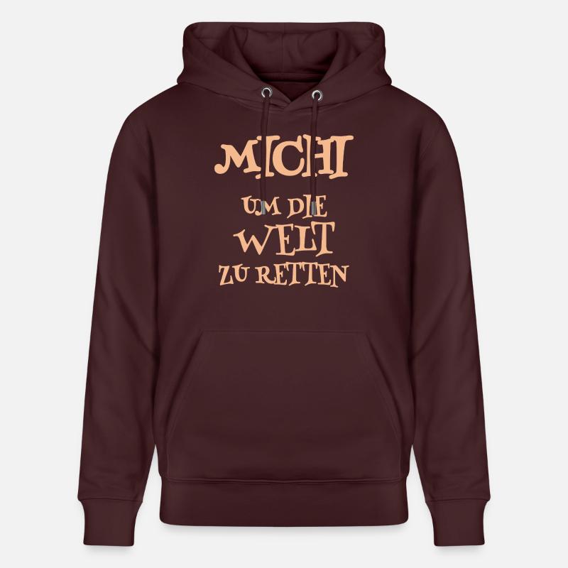 Cadeau pour Michi - Sweat à capuche bio CRUISER Stanley/Stella Unisexe - maroon