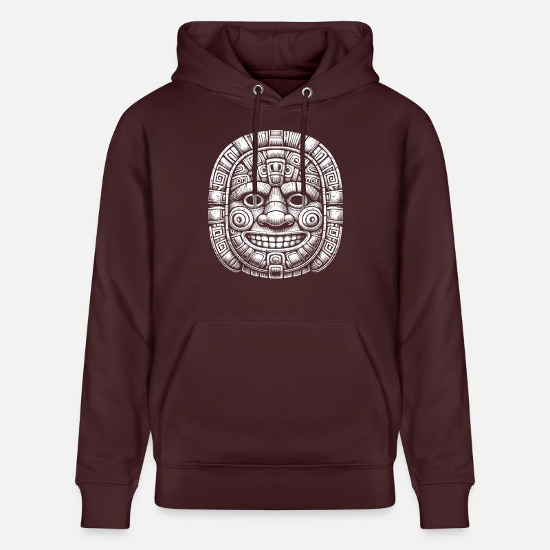 Masque - Sweat à capuche bio CRUISER Stanley/Stella Unisexe - maroon