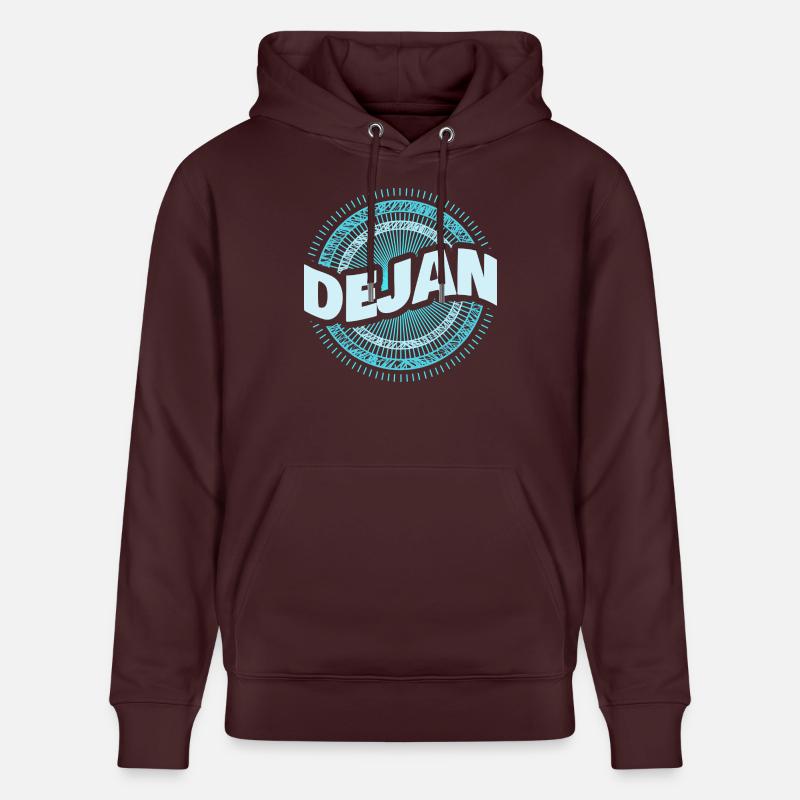 Idée cadeau Dejan - Sweat à capuche bio CRUISER Stanley/Stella Unisexe - maroon