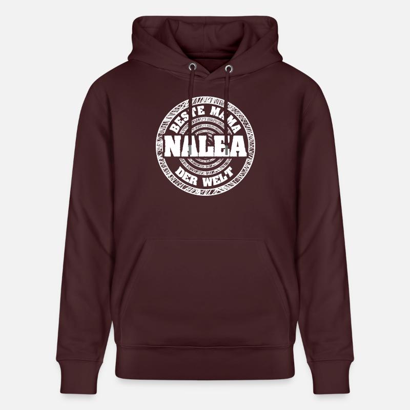 Mère Nalea - Sweat à capuche bio CRUISER Stanley/Stella Unisexe - maroon