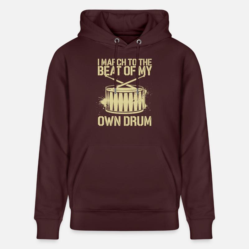 Fier de son propre rythme - Sweat à capuche bio CRUISER Stanley/Stella Unisexe - maroon