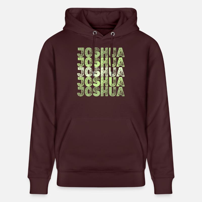 Cadeau pour Joshua - Sweat à capuche bio CRUISER Stanley/Stella Unisexe - maroon
