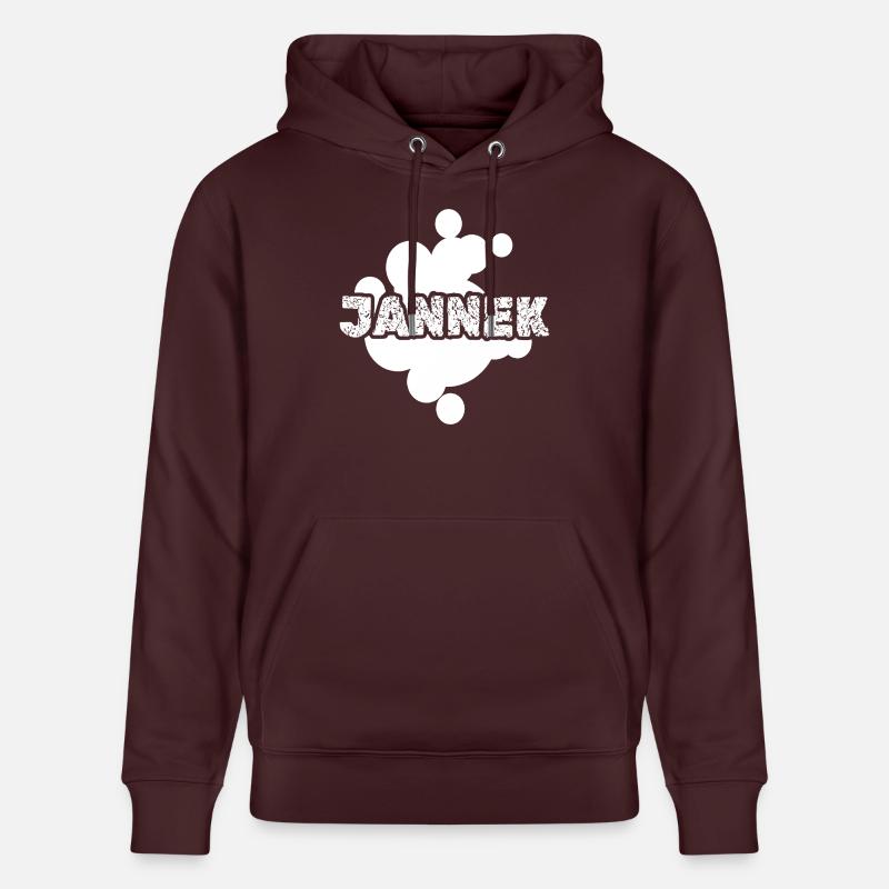 Jannek Jannek - Sweat à capuche bio CRUISER Stanley/Stella Unisexe - maroon