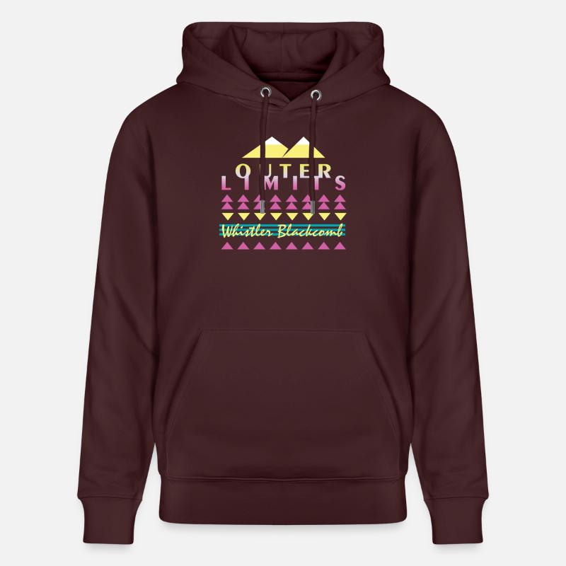 Outer Limits - Sweat à capuche bio CRUISER Stanley/Stella Unisexe - maroon