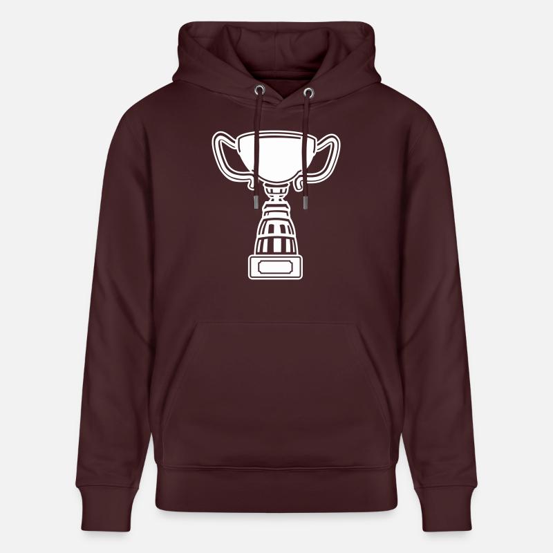 Coupe - Sweat à capuche bio CRUISER Stanley/Stella Unisexe - maroon