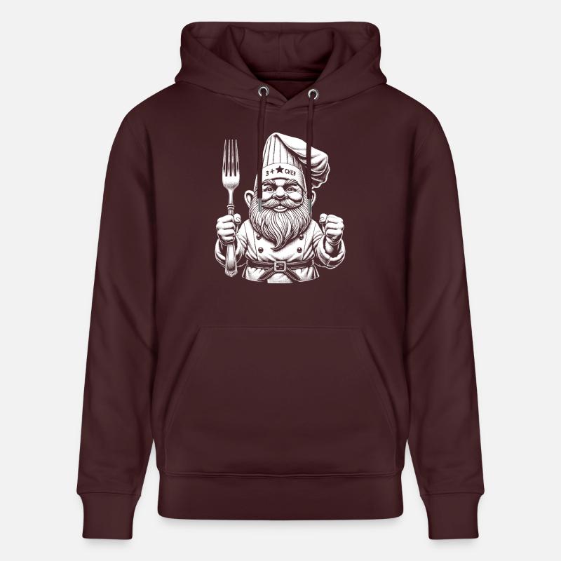 Cuire - Sweat à capuche bio CRUISER Stanley/Stella Unisexe - maroon