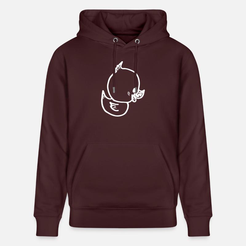 canard - petit canard - Sweat à capuche bio CRUISER Stanley/Stella Unisexe - maroon