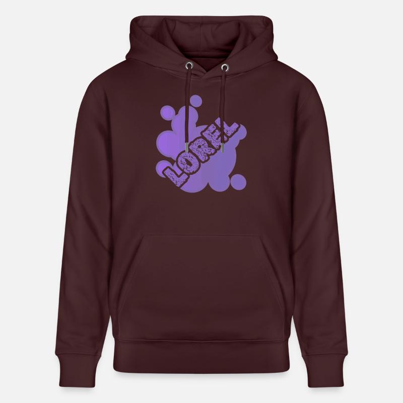 Cadeau pour Lorel - Sweat à capuche bio CRUISER Stanley/Stella Unisexe - maroon