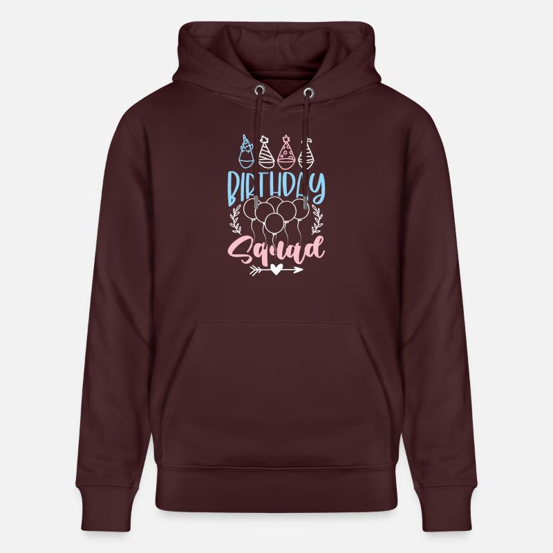 équipe d'anniversaire - Sweat à capuche bio CRUISER Stanley/Stella Unisexe - maroon