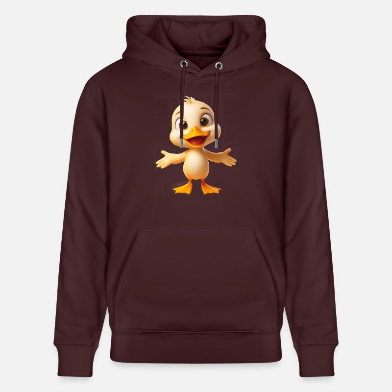 Canard 1 - Sweat à capuche bio CRUISER Stanley/Stella Unisexe - maroon