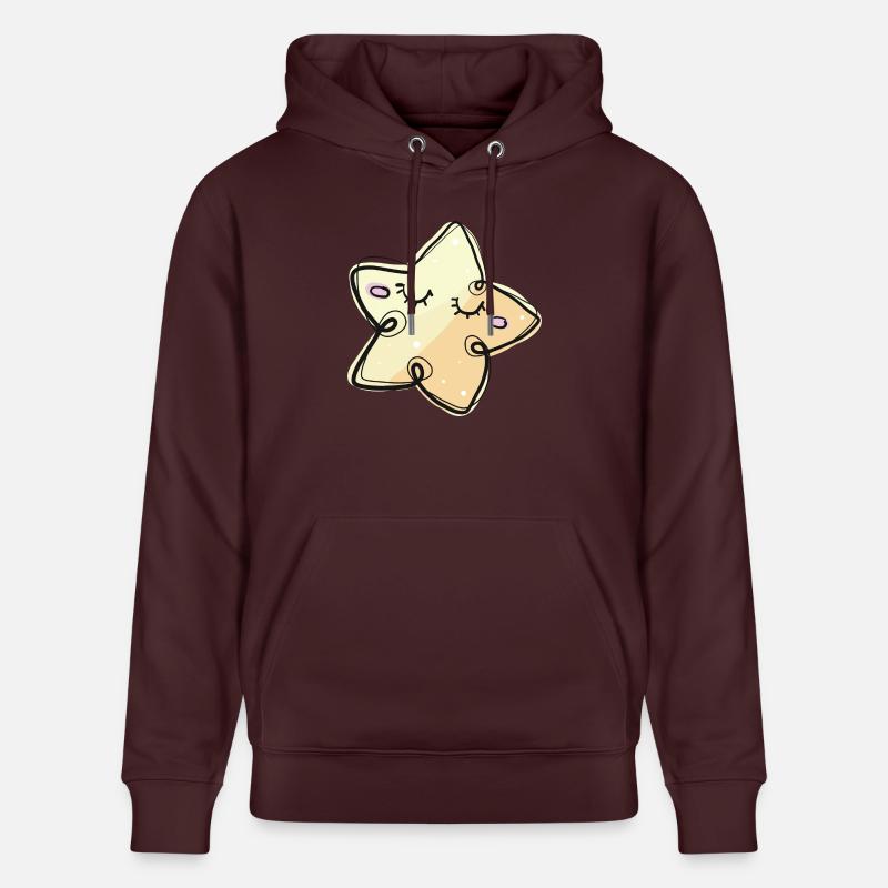 STERNCHEN - Stanley/Stella Unisex Bio-Hoodie CRUISER  - Maroon