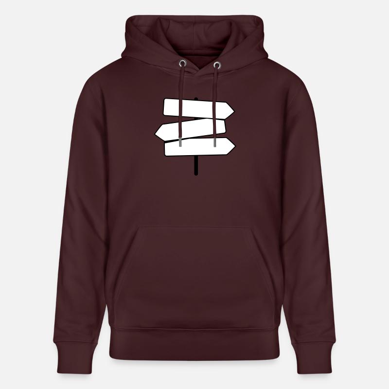 Même décrit comblent - Sweat à capuche bio CRUISER Stanley/Stella Unisexe - maroon