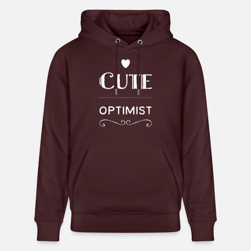 Idée cadeau bébé - Sweat à capuche bio CRUISER Stanley/Stella Unisexe - maroon