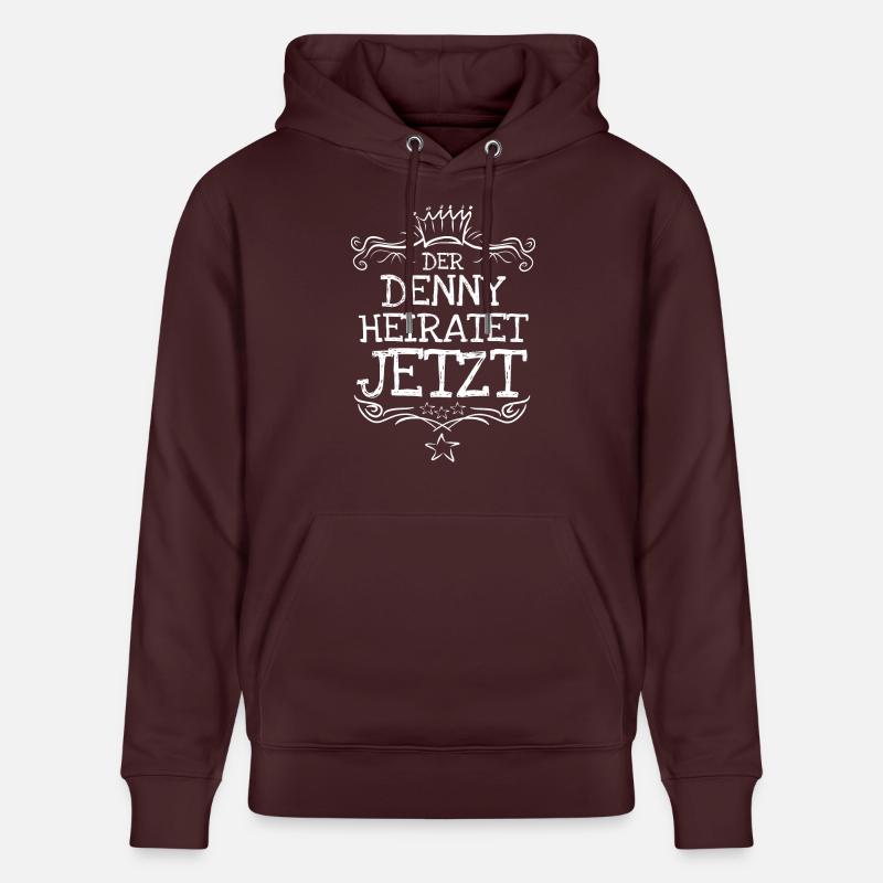 Cadeau pour Denny - Sweat à capuche bio CRUISER Stanley/Stella Unisexe - maroon