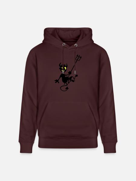 Diablotin - Sweat à capuche bio CRUISER Stanley/Stella Unisexe - maroon