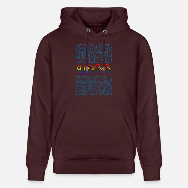 1966 1966 - Sweat à capuche bio CRUISER Stanley/Stella Unisexe - maroon