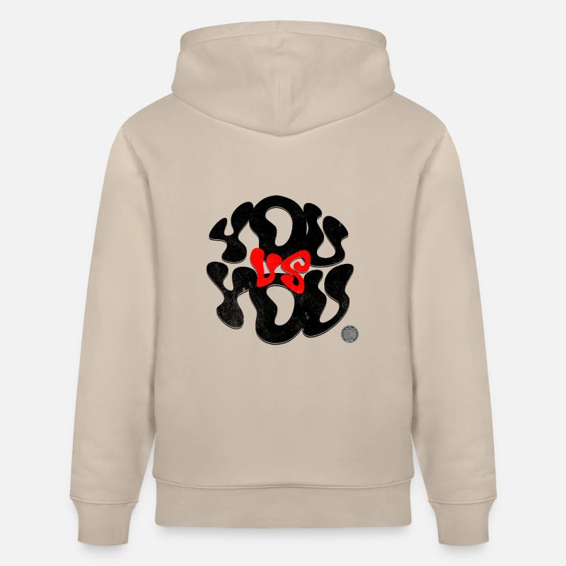 Vous contre Vous - Sweat à capuche bio CRUISER Stanley/Stella Unisexe - beige