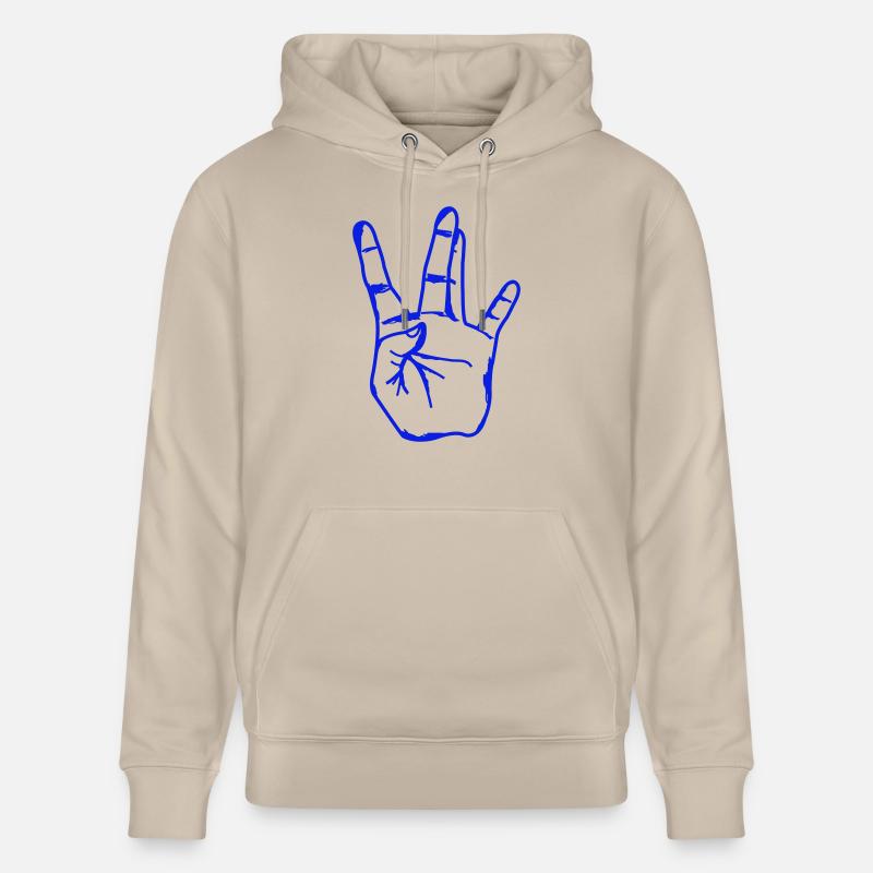 Main Westside - Sweat à capuche bio CRUISER Stanley/Stella Unisexe - beige