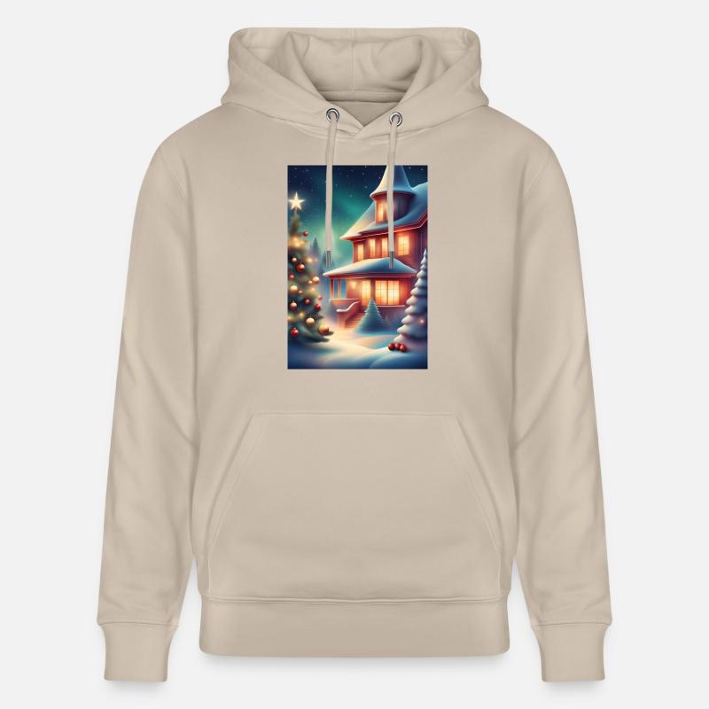 Merveilleuse période de Noël - Sweat à capuche bio CRUISER Stanley/Stella Unisexe - beige