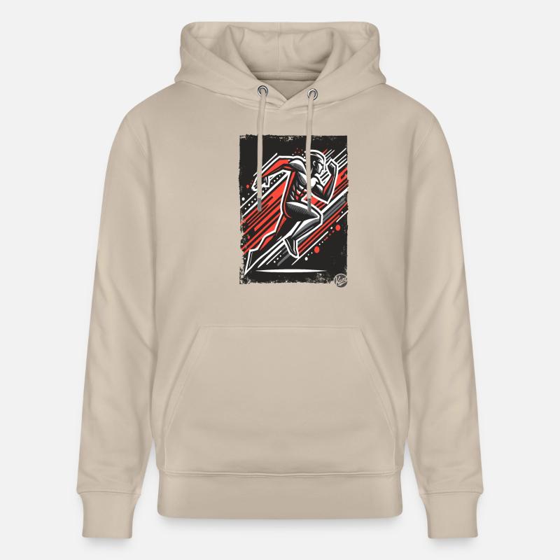 Coureur dynamique - Sweat à capuche bio CRUISER Stanley/Stella Unisexe - beige