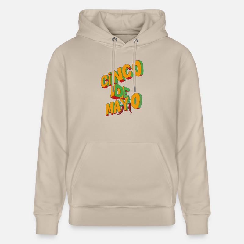 Conco de Mayo - Sweat à capuche bio CRUISER Stanley/Stella Unisexe - beige