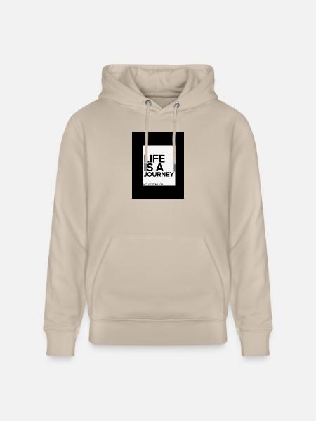 Journey of Life - Stanley/Stella CRUISER Unisex Organic Hoodie - beige