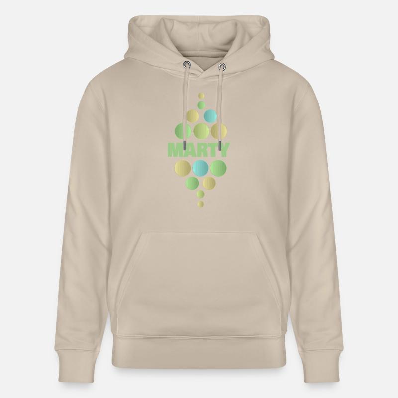 Marty - Sweat à capuche bio CRUISER Stanley/Stella Unisexe - beige