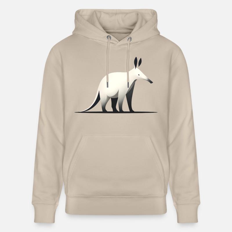 Oryctérope - Sweat à capuche bio CRUISER Stanley/Stella Unisexe - beige