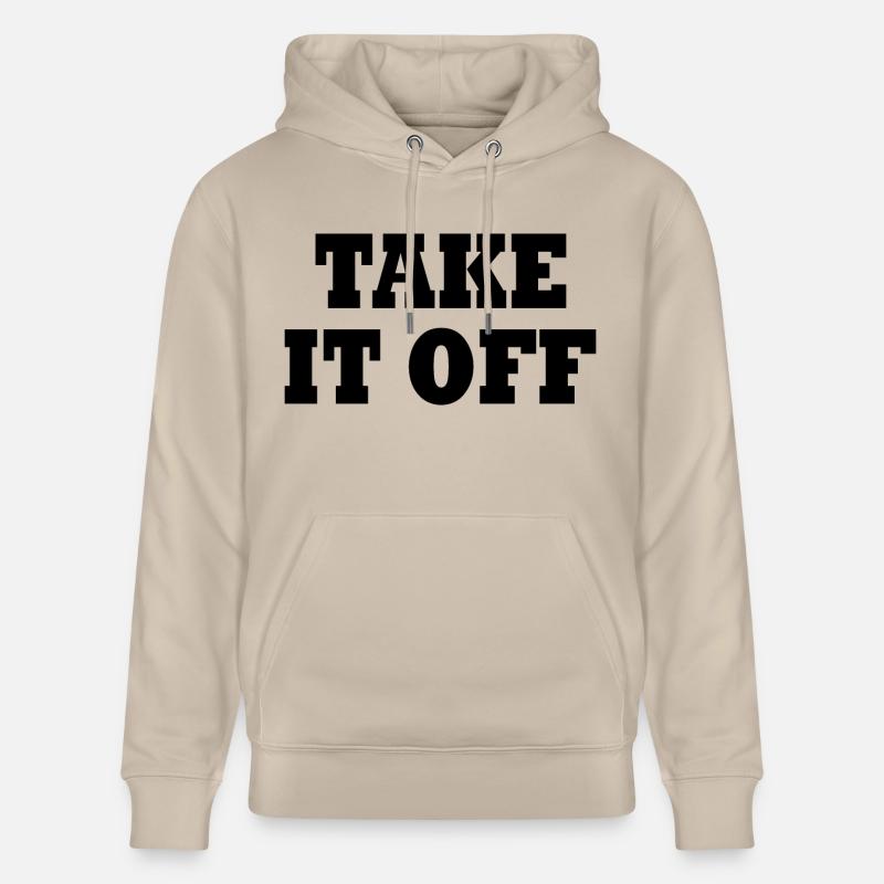 Take it off - Sweat à capuche bio CRUISER Stanley/Stella Unisexe - beige