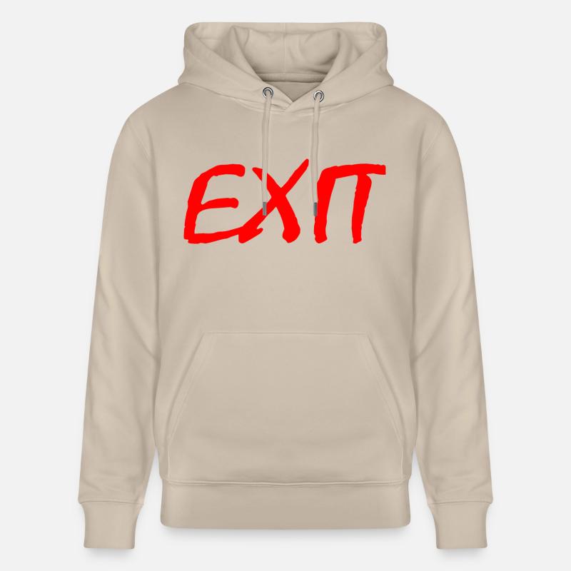 Exit - Sweat à capuche bio CRUISER Stanley/Stella Unisexe - beige