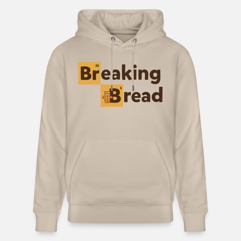 Bernd Das Brot Breaking Bread - Stanley/Stella Unisex Bio-Hoodie CRUISER  - Beige