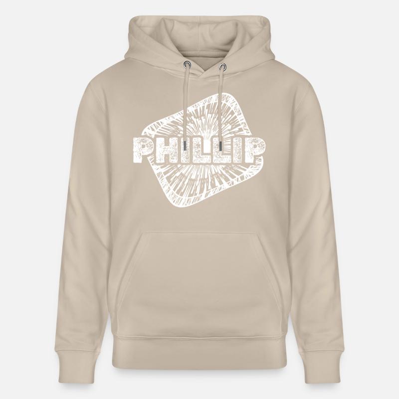 Phillip comme naissance - Sweat à capuche bio CRUISER Stanley/Stella Unisexe - beige