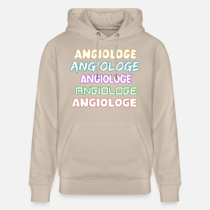 Angiologue comme métier - Sweat à capuche bio CRUISER Stanley/Stella Unisexe - beige