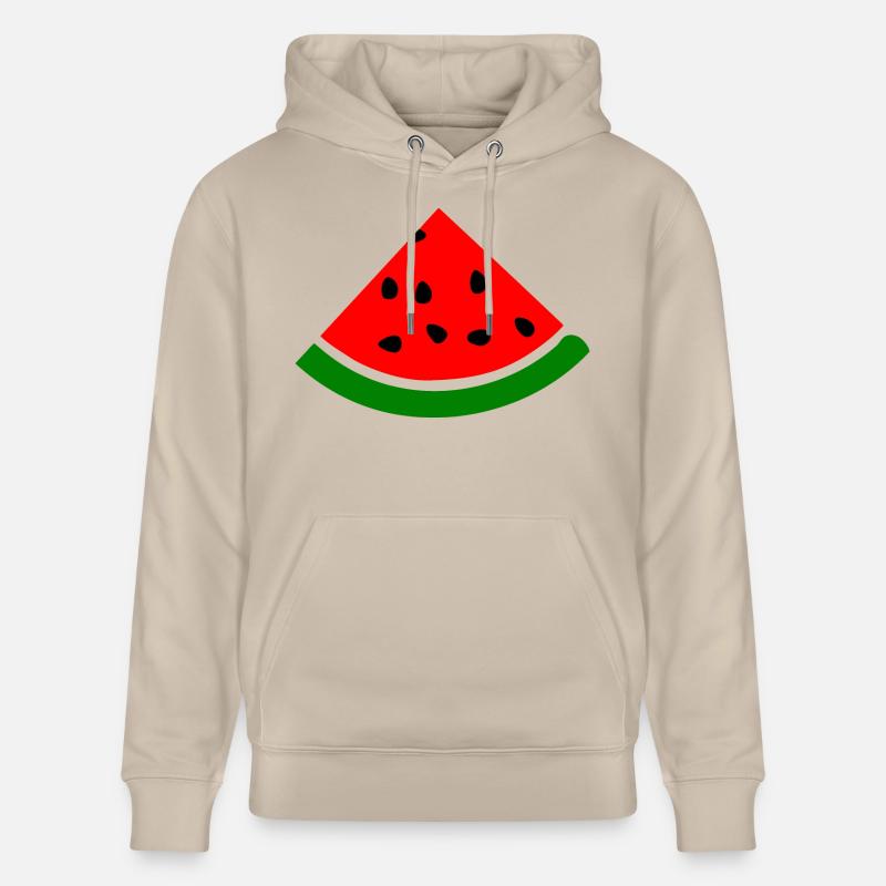 Pastèque - Sweat à capuche bio CRUISER Stanley/Stella Unisexe - beige