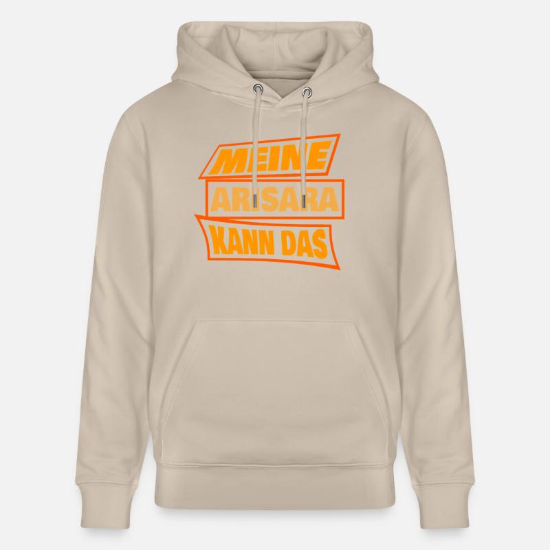 Arisara - Sweat à capuche bio CRUISER Stanley/Stella Unisexe - beige