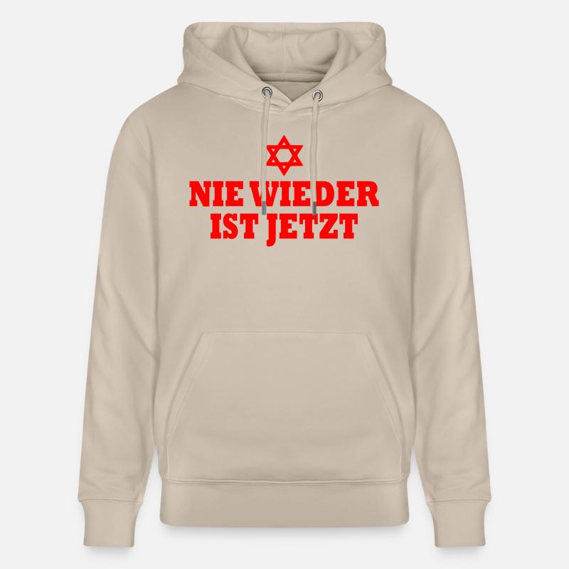 Plus jamais, c’est maintenant - Sweat à capuche bio CRUISER Stanley/Stella Unisexe - beige