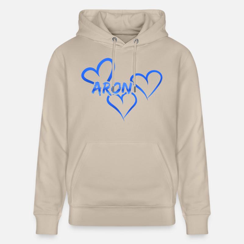 Aron dans le rôle d’Aron - Sweat à capuche bio CRUISER Stanley/Stella Unisexe - beige