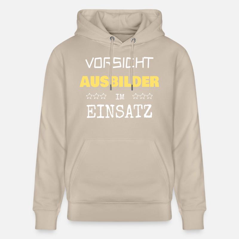Cadeau pour l’instructeur - Sweat à capuche bio CRUISER Stanley/Stella Unisexe - beige