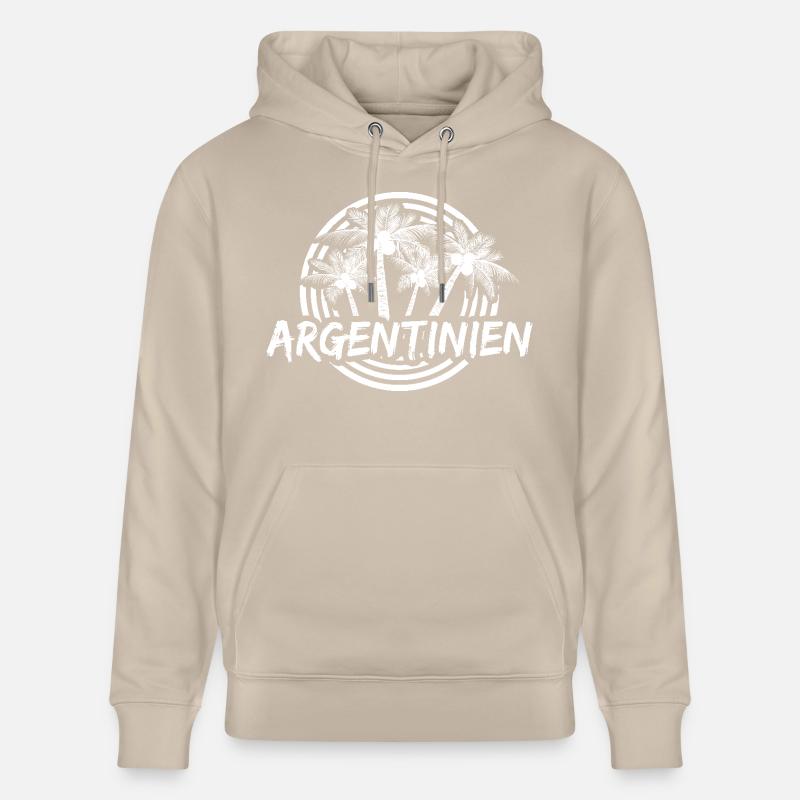 L’Argentine comme vacances - Sweat à capuche bio CRUISER Stanley/Stella Unisexe - beige