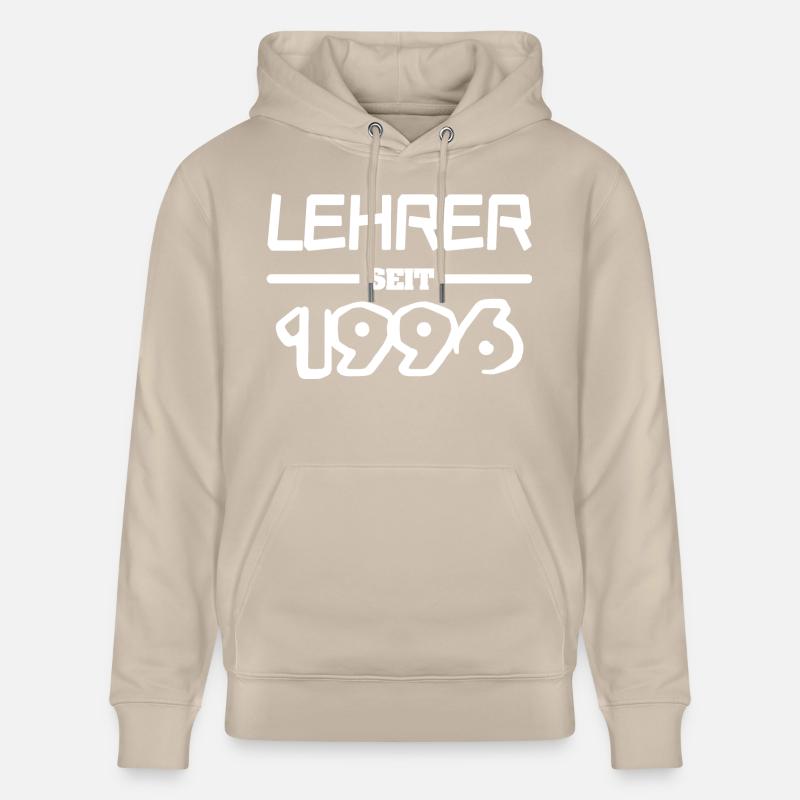 Enseignant 1996 - Sweat à capuche bio CRUISER Stanley/Stella Unisexe - beige