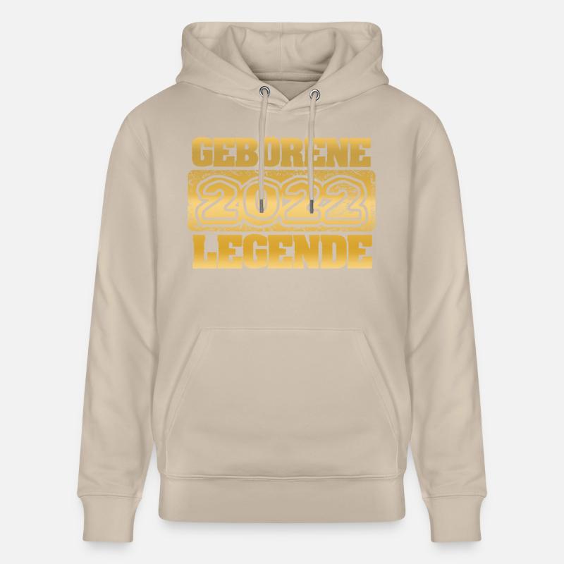 Geschenkidee 2022 - Stanley/Stella Unisex Bio-Hoodie CRUISER  - Beige