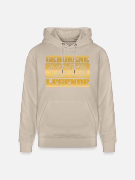 Zitat 1960 - Stanley/Stella Unisex Bio-Hoodie CRUISER - Beige