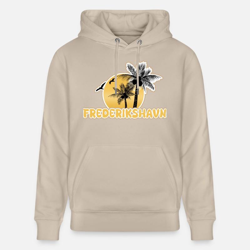 Vacances Frederikshavn - Sweat à capuche bio CRUISER Stanley/Stella Unisexe - beige