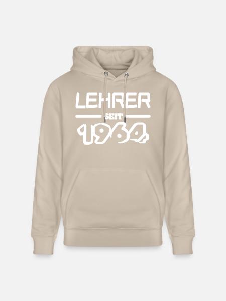 1964 - Stanley/Stella CRUISER Unisex Organic Hoodie - beige